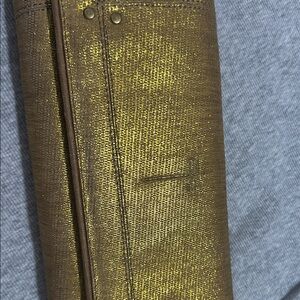 Jerome Dreyfuss Gold Clutch